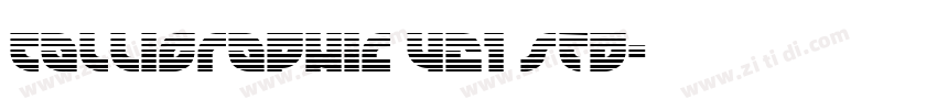 Calligraphic 421 Std字体转换